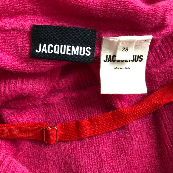 JACQUEMUS 
La maille Ascua off-the-shoulder knitted jumper - Picture 2 of 6